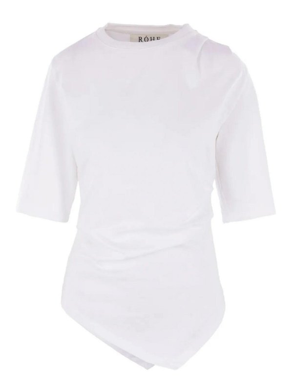 ROHE: Tシャツ - Tシャツ - 白