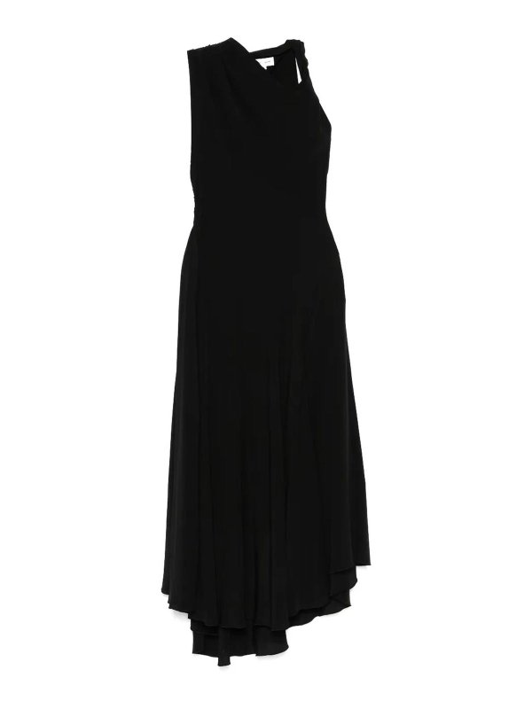 VICTORIA BECKHAM: knee length dresses - Asymmetrical Dress