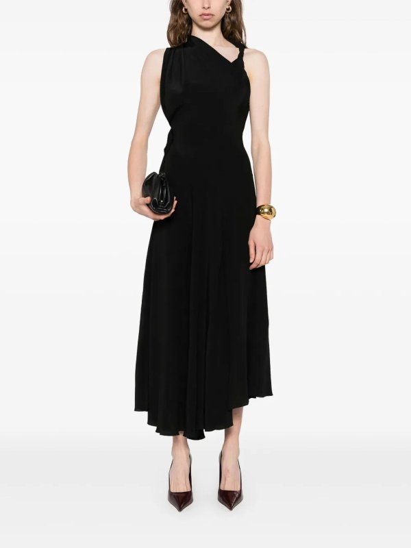 The Best Shops VICTORIA BECKHAM: knee length dresses - Asymmetrical Dress