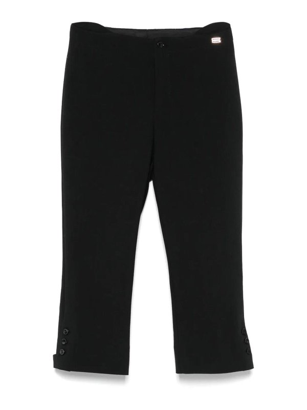 VICTORIA BECKHAM: カジュアルトラウザー - カジュアルパンツ - 黒