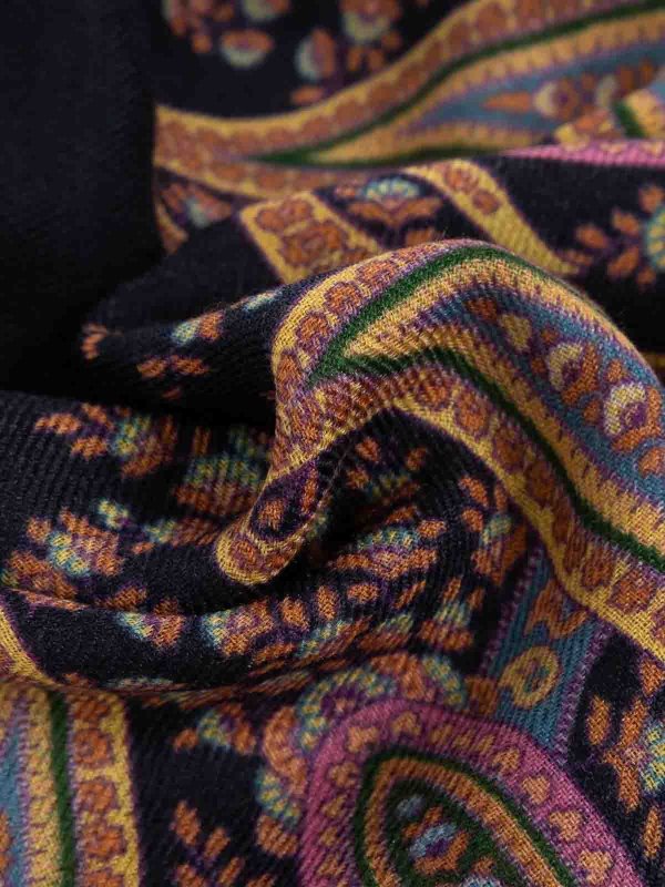 ETRO: scarves online - Paisley press scarf
