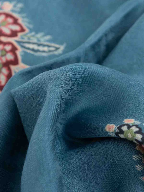 スカーフ - ブルー shop online: ETRO