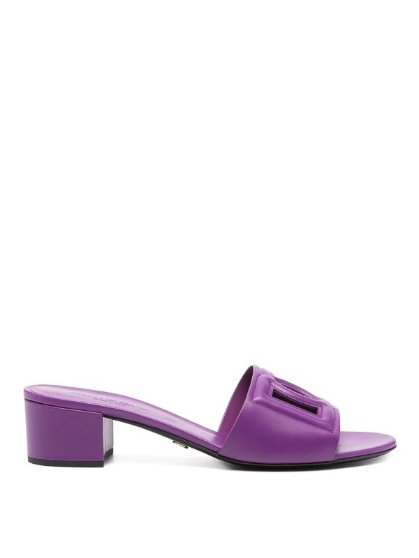 DOLCE & GABBANA: Sandales - Sandales - Violet