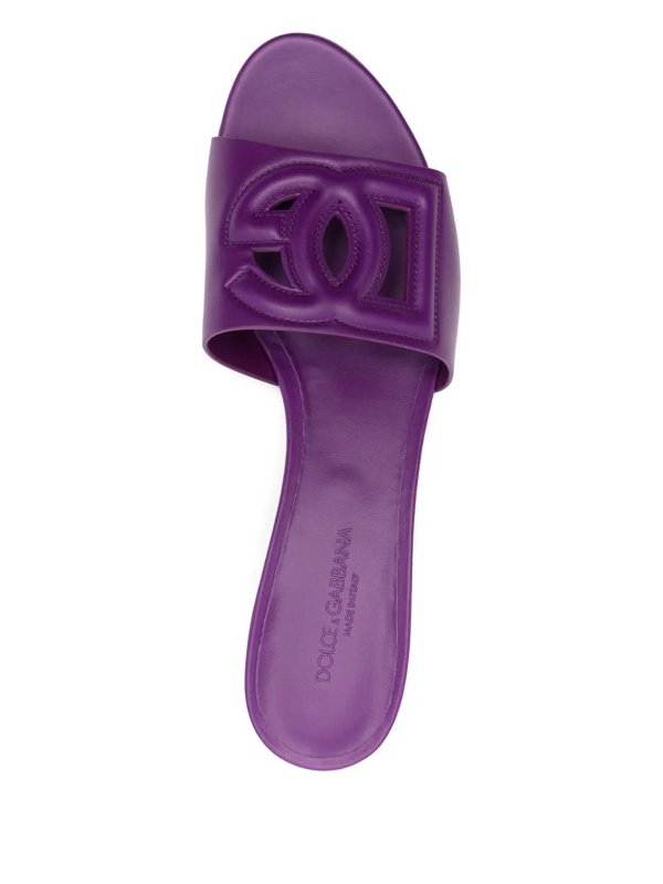 DOLCE & GABBANA: Sandales online - Sandales - Violet