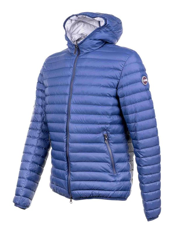 Colmar Originals: padded jackets online - Colmar Duvet Blue Man quilted