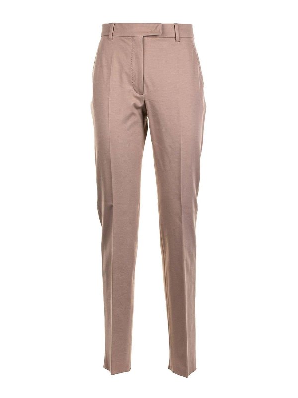 MAX MARA STUDIO: casual trousers - Pantalone Slim In Jersey