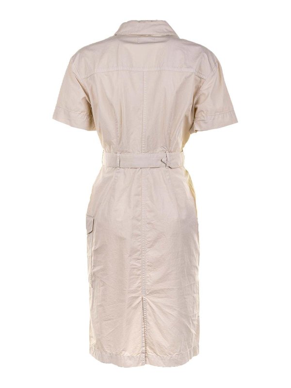 WOOLRICH: ニーレングスドレス online - 膝丈ドレス - ブラウン