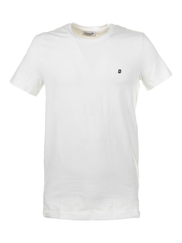 DONDUP: T-shirts - T-Shirt - Weiß