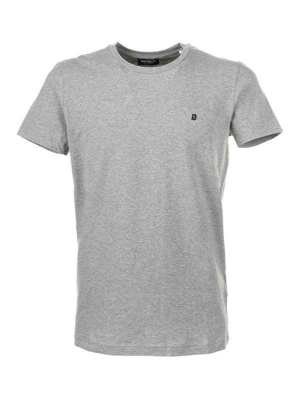 DONDUP: T-shirts - T-Shirt - Grau