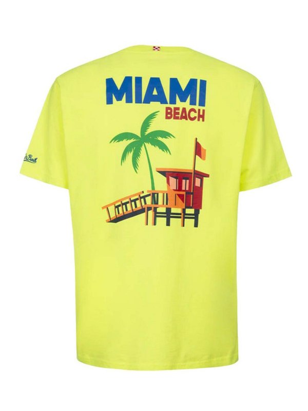 MC2 SAINT BARTH: T-shirts online - T-Shirt - Jaune