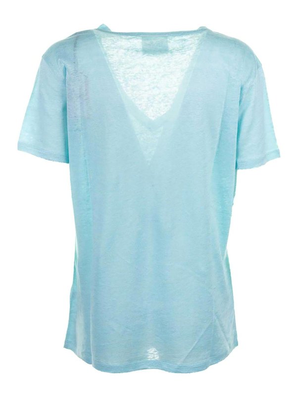 MC2 SAINT BARTH: Camisetas online - Camiseta - Azul Claro