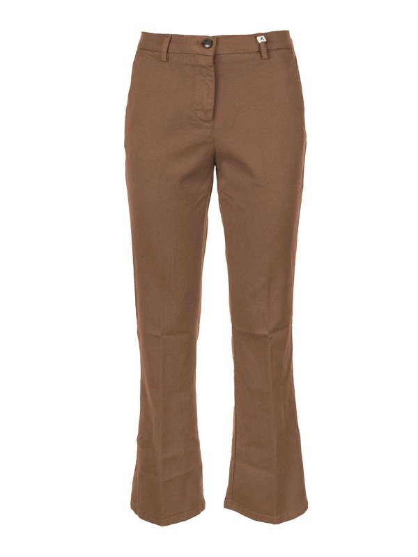 Myths: カジュアルトラウザー - カジュアルパンツ - ブラウン