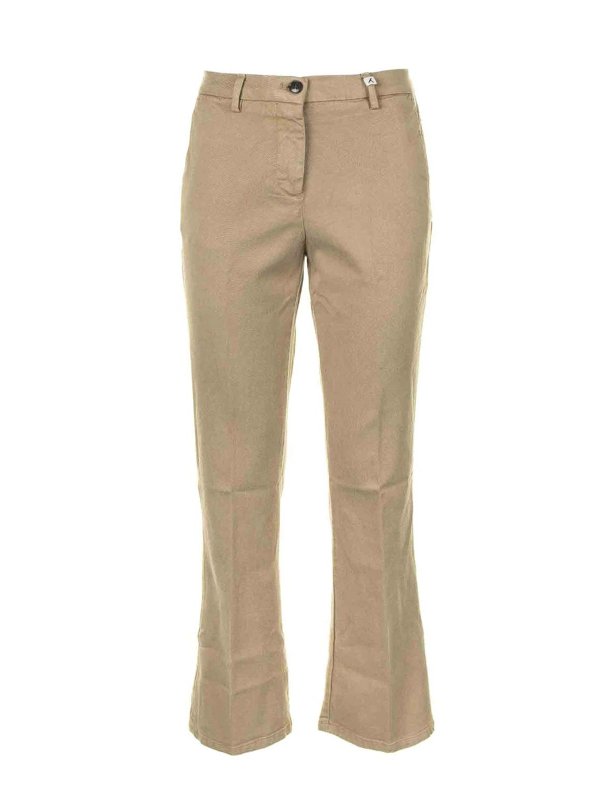 Myths: casual trousers - Myth Pantalone Woman Sand Zampa