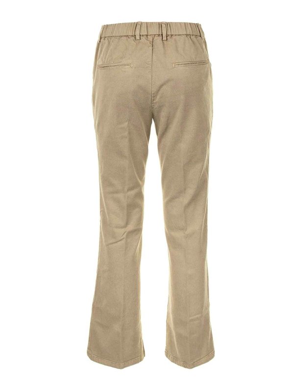 Myths: casual trousers online - Myth Pantalone Woman Sand Zampa