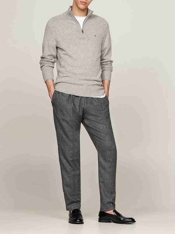 TOMMY HILFIGER: カジュアルトラウザー online - カジュアルパンツ - グレー