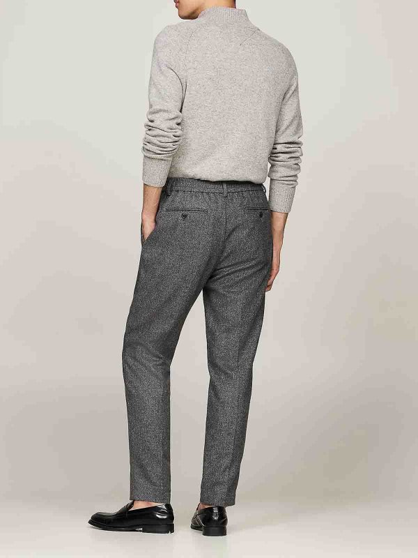 The Best Shops TOMMY HILFIGER: カジュアルトラウザー - カジュアルパンツ - グレー