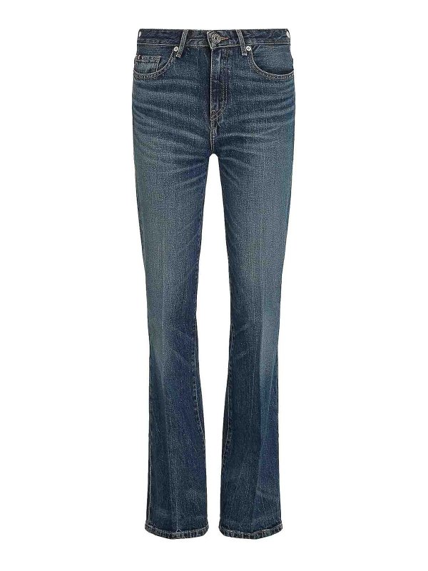 TOMMY HILFIGER: bootcut jeans - Campana jeans for medium life faded