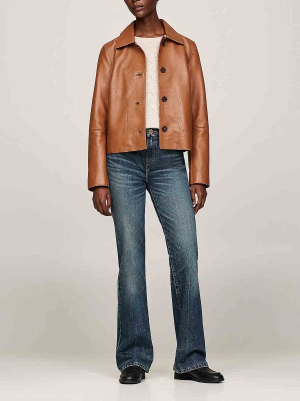 TOMMY HILFIGER: bootcut jeans online - Campana jeans for medium life faded