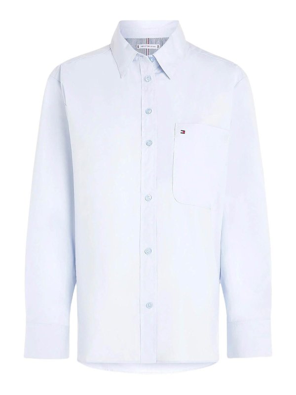 TOMMY HILFIGER: Hemden - Hemd - Blau