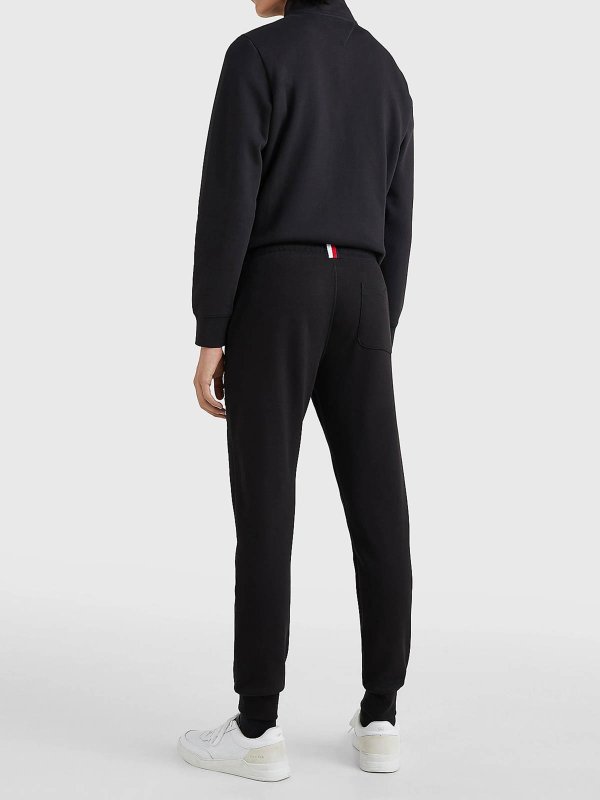 The Best Shops TOMMY HILFIGER: Tailored & Formal trousers - Blue suit trousers with logo