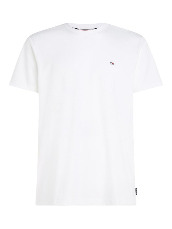 TOMMY HILFIGER: T-shirts - T-Shirt - Weiß