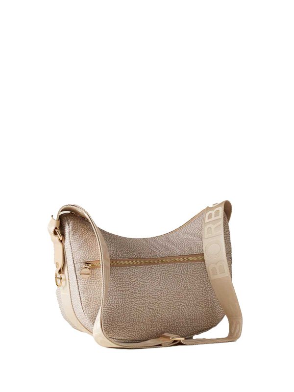 Borbonese: shopper online - Borsa A Tracolla Hobo Luna Small