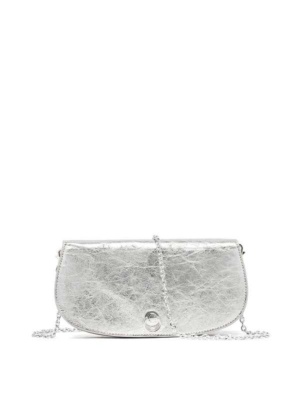 GIANNI CHIARINI: Clutch - Pochette - Argent