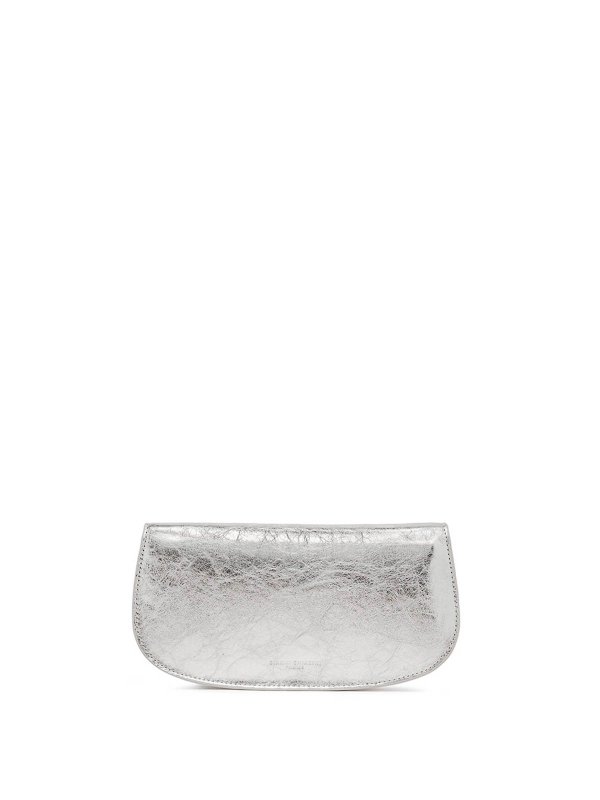 The Best Shops GIANNI CHIARINI: Clutch - Pochette - Argent