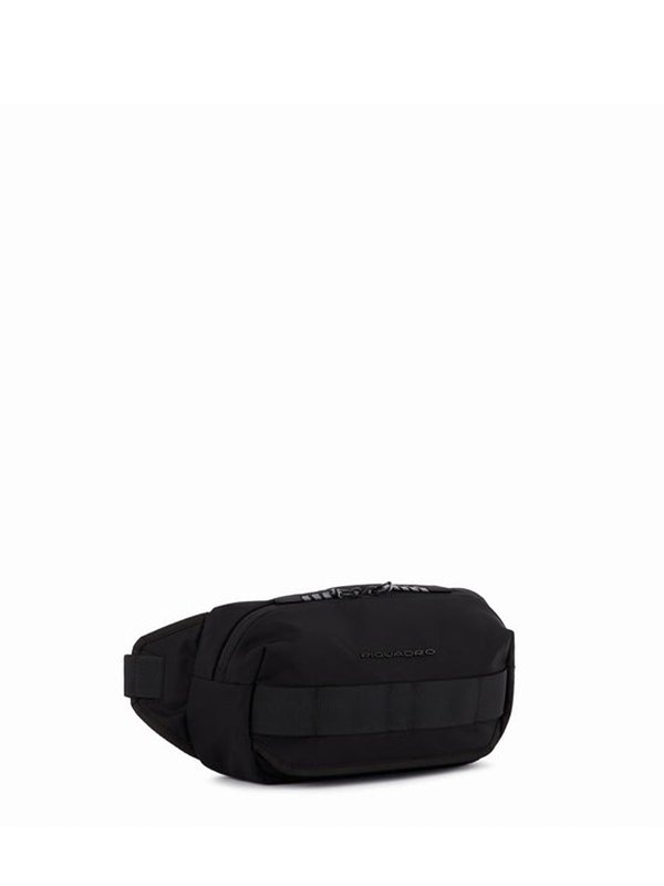 PIQUADRO: ウエストバッグ online - ウエストバッグ - 黒