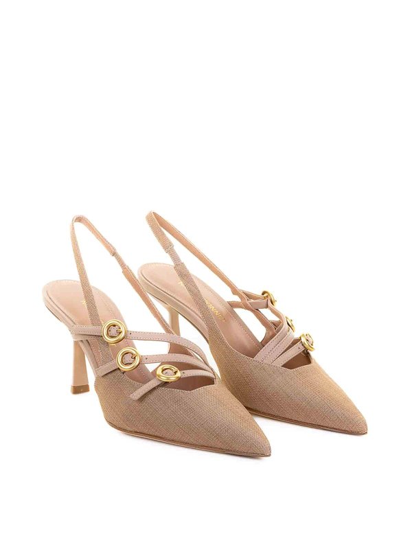 CHANTAL: court shoes online - Deccollet Singback leather cream