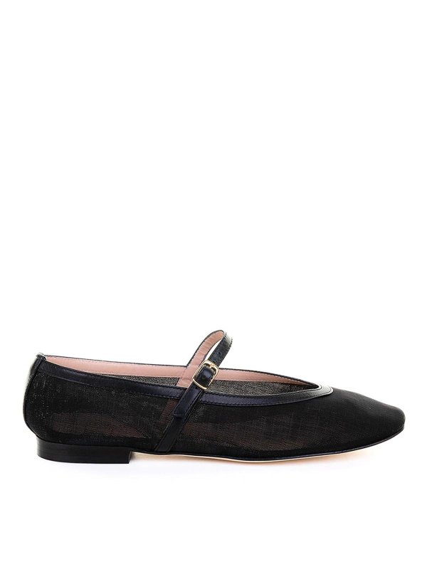 STATUS: ballerine - Ballerina Nera Con Cinturino
