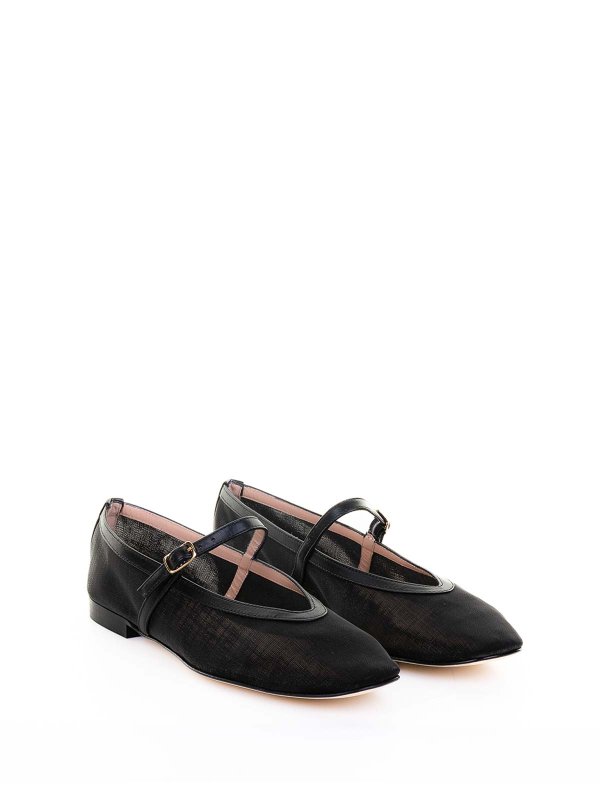 STATUS: ballerine online - Ballerina Nera Con Cinturino