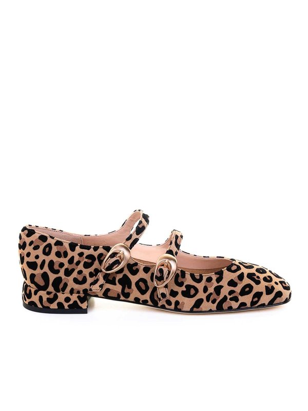 STATUS: ballerine - Ballerina Leopardata Con Cinturino