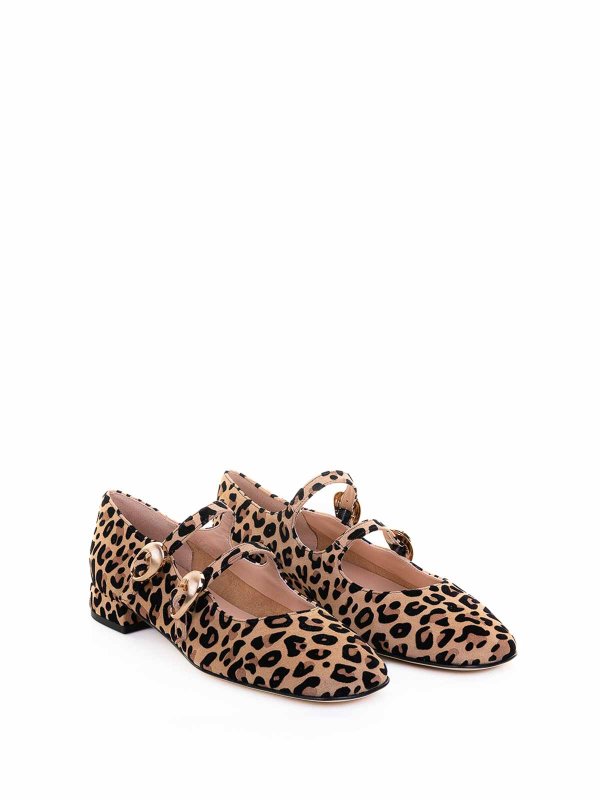 STATUS: ballerine online - Ballerina Leopardata Con Cinturino