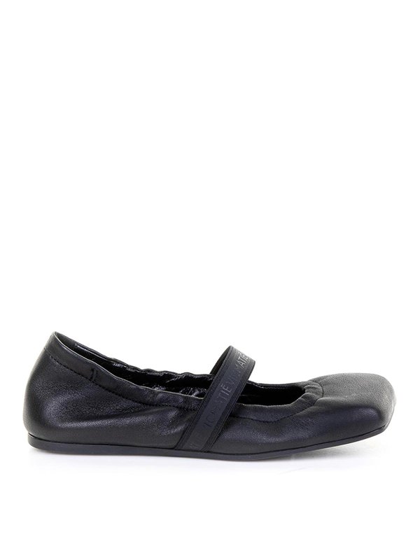 VIC MATIE: フラットシューズ - フラットシューズ - 黒