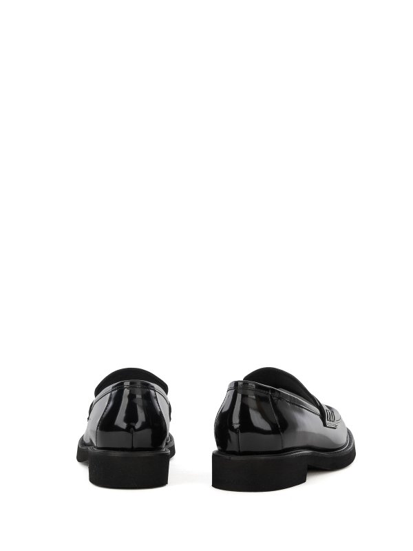 The Best Shops LUCA GROSSI: Loafers & Slippers - Black moccasin
