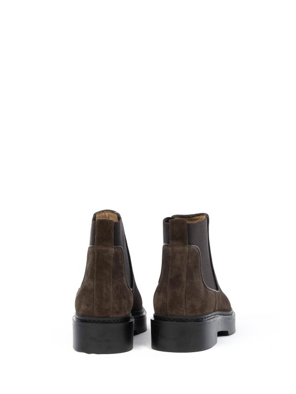 The Best Shops SANTONI: ブーティー - アンクルブーツ - ダークブラウン