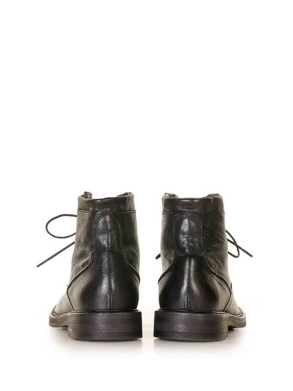 The Best Shops HUNDRED100: boots - Polish leather with laces