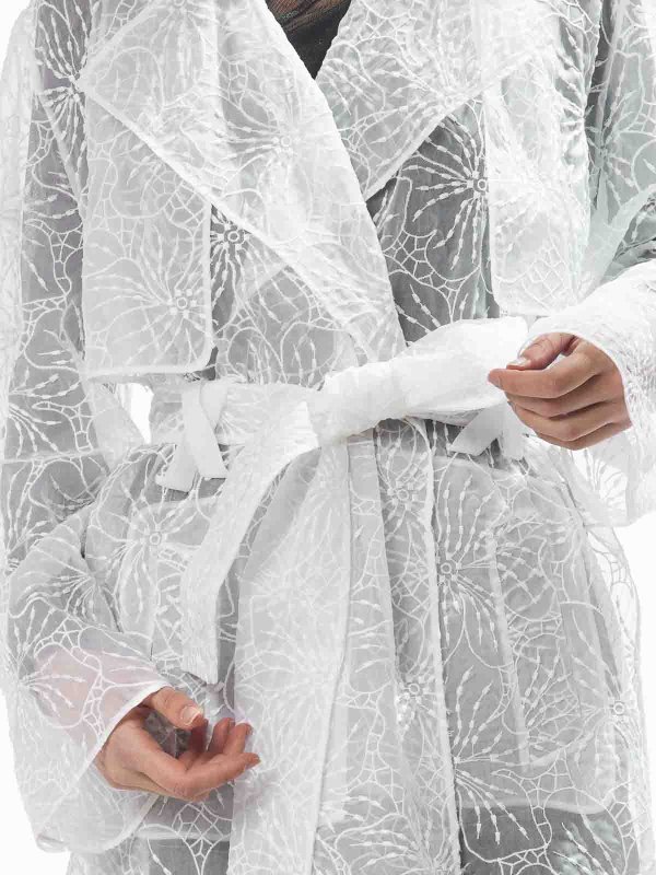 The Best Shops GENNY: Trenchcoat - Weiß