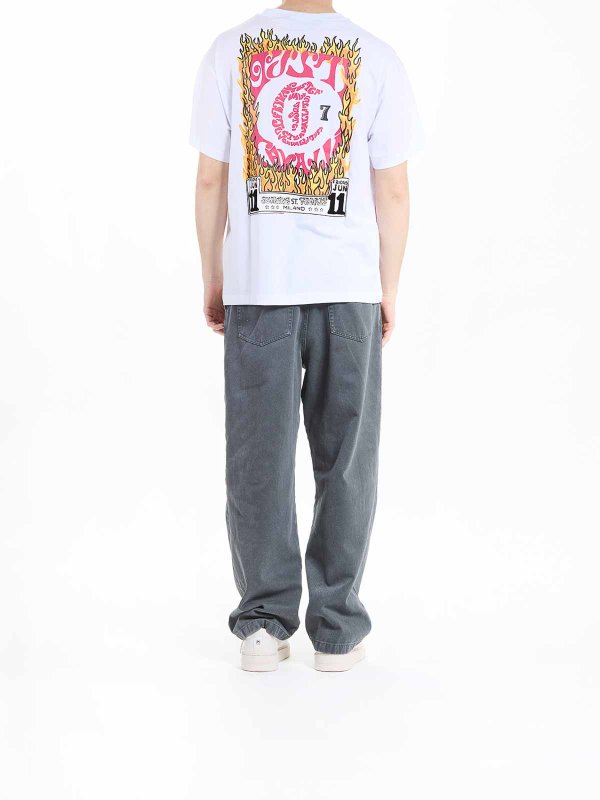 JUST CAVALLI: t-shirts online - Flames T-Shirt