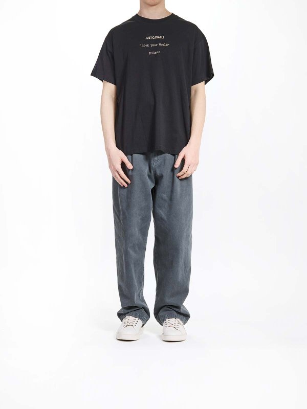 The Best Shops JUST CAVALLI: Camisetas - Camiseta - Negro