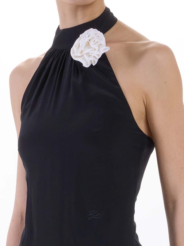 The Best Shops KARL LAGERFELD: Vestido De Noche - Negro