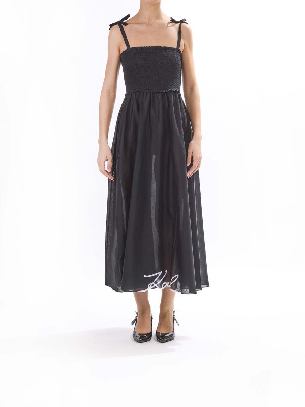 KARL LAGERFELD: Vestidos largos online - Vestido Largo - Negro