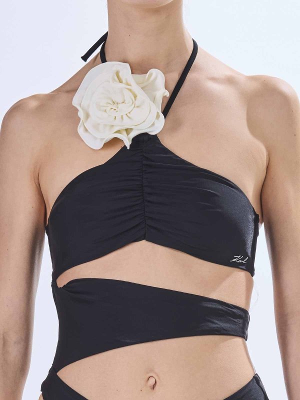 KARL LAGERFELD buy online ワンピース - 黒