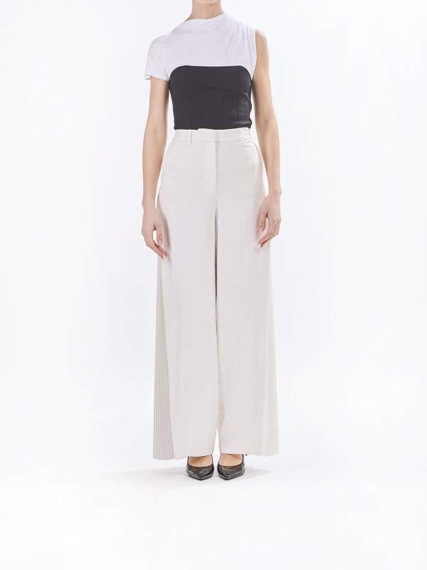 KARL LAGERFELD: Tailored & Formal trousers online - Karl Studio Pleated Pants