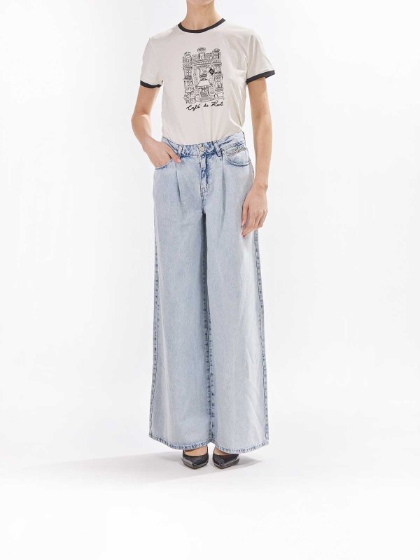 KARL LAGERFELD: ストレートジーンズ online - ストレートジーンズ - ブルー