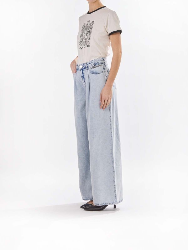 The Best Shops KARL LAGERFELD: ストレートジーンズ - ストレートジーンズ - ブルー