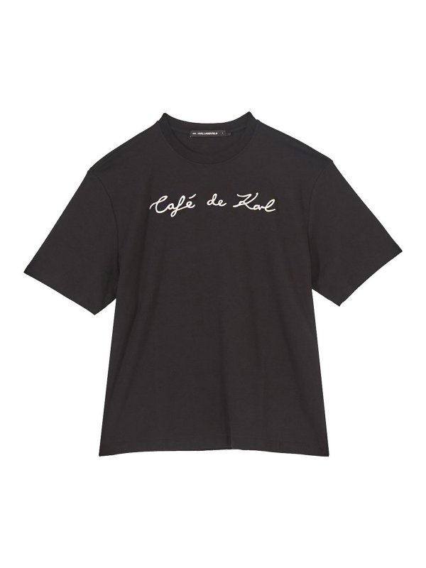 KARL LAGERFELD: t-shirts - Kl X Jp Oversized Karl T-Shirt