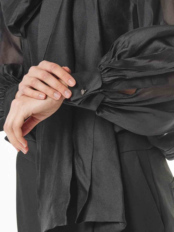 KARL LAGERFELD buy online ブラウス - 黒