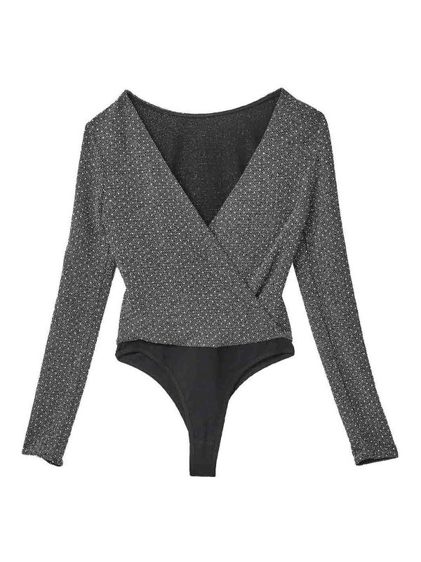 KARL LAGERFELD: Tops & Tank tops - Jersey Rinesthone Body